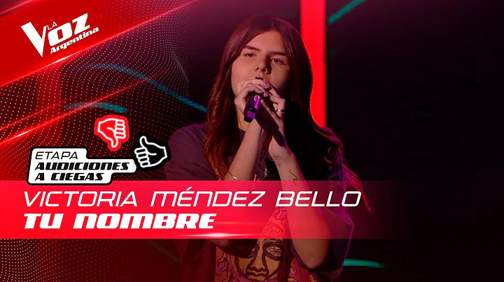 Victoria Mndez Bello - "Tu nombre" - Audiciones a ...
