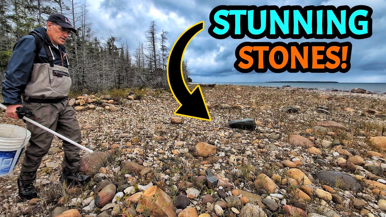 Это может быть моя ЛУЧШАЯ охота за камнями в Мичигане за всю мою жизнь!