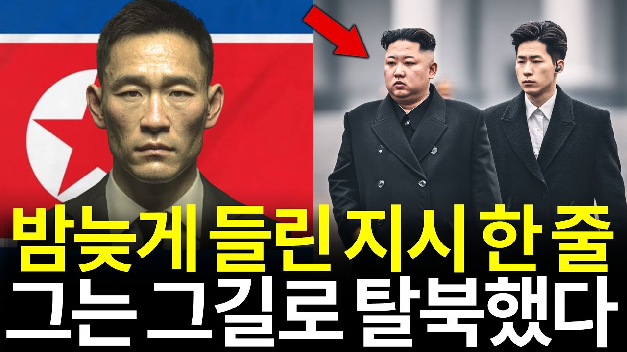 북한 최고 경호팀 요원, ‘그날 밤 내려온 지시’ 듣고… 딸 업고 탈북을 결심했다
