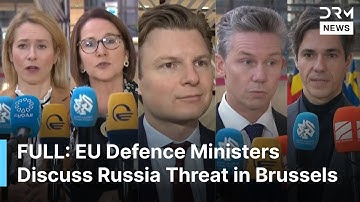 FULL SPEECHES: EU Defence Chiefs Meet in Brussels to Counter Russia’s Growing Military Threat | AC1B