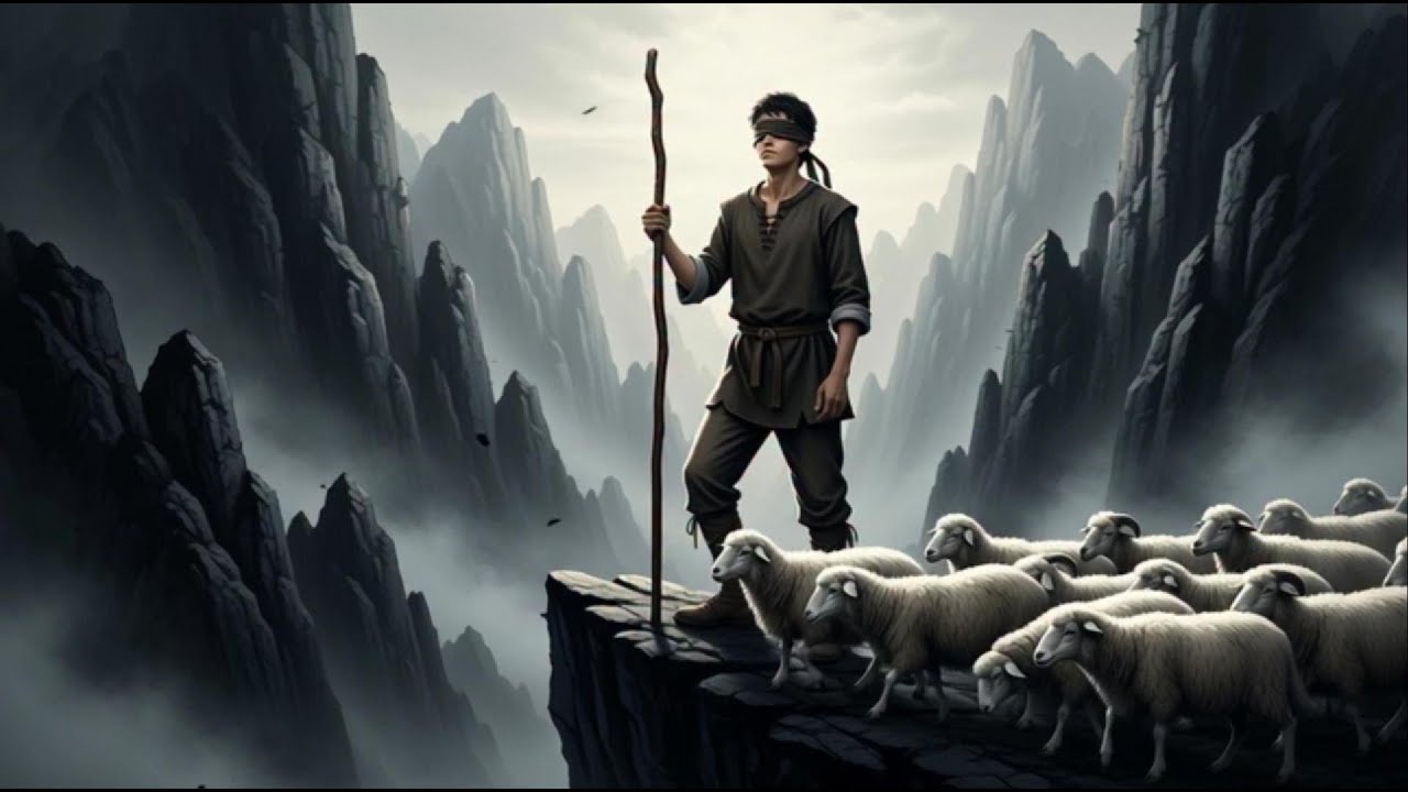 #قصة الراعي الأعمى وكهف الأرواح الصارخة #حكايات_الليل