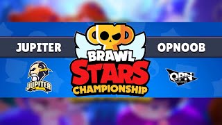 Jupiter Vs OpNoob Brawl Stars Championship 2020- May Finals- Day 1