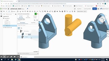 Universal Joints Video#2 Onshape PLTW
