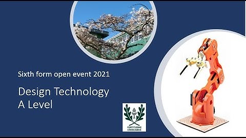 Design Technology A level