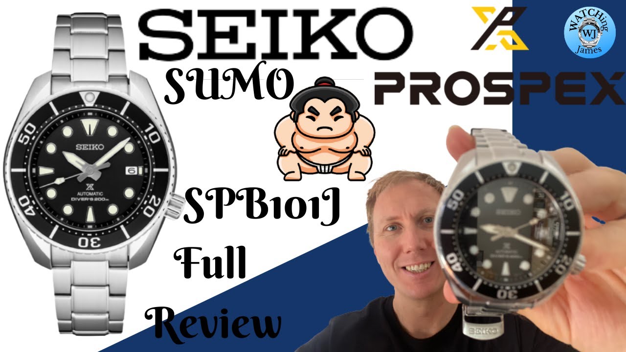 Rug mikro Ordliste Seiko SPB101J "SUMO" - Full Review - The BEST Seiko you can buy  #bestmenswatch - YouTube