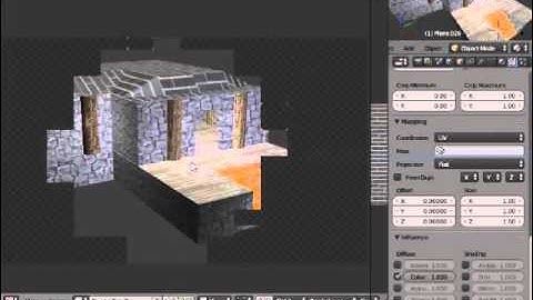 Blender Tutorial) Menu,Game Particles