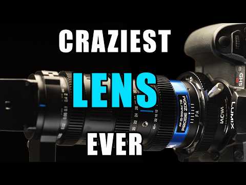 This periscope probe lens by Laowa is magic!