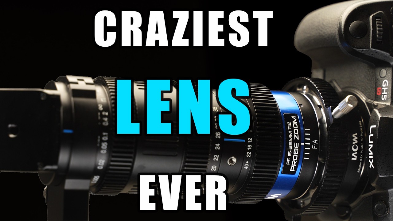 This periscope probe lens by Laowa is magic! - YouTube