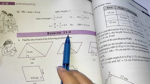 Perimeter and Area Ex-11.2 Chapter -11 || Class 7th Maths