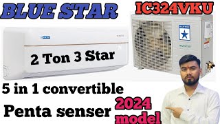 Blue Star 2 Ton 3 Star Ac IC324VKU 2024 model Review