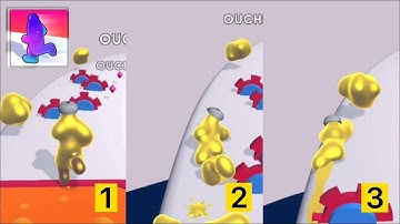 BLOB RUNNER 3D gameplay level 45-46 | All Levels Gameplay Android, iOS