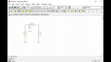 AC Transfer Analysis for Passive Low-pass filter using TINA Software