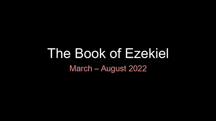 Ezekiel Chapters 40 - 48 - Ezekiel's Temple - Class 41