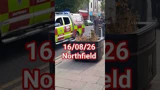 man sets fire to plant pot then walks off  #fire #firefighter #firebrigade #northfield #birmingham