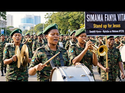 SIMAMA FANYA VITA — Stand up for Jesus | NYIMBO ZA WOKOVU N°270