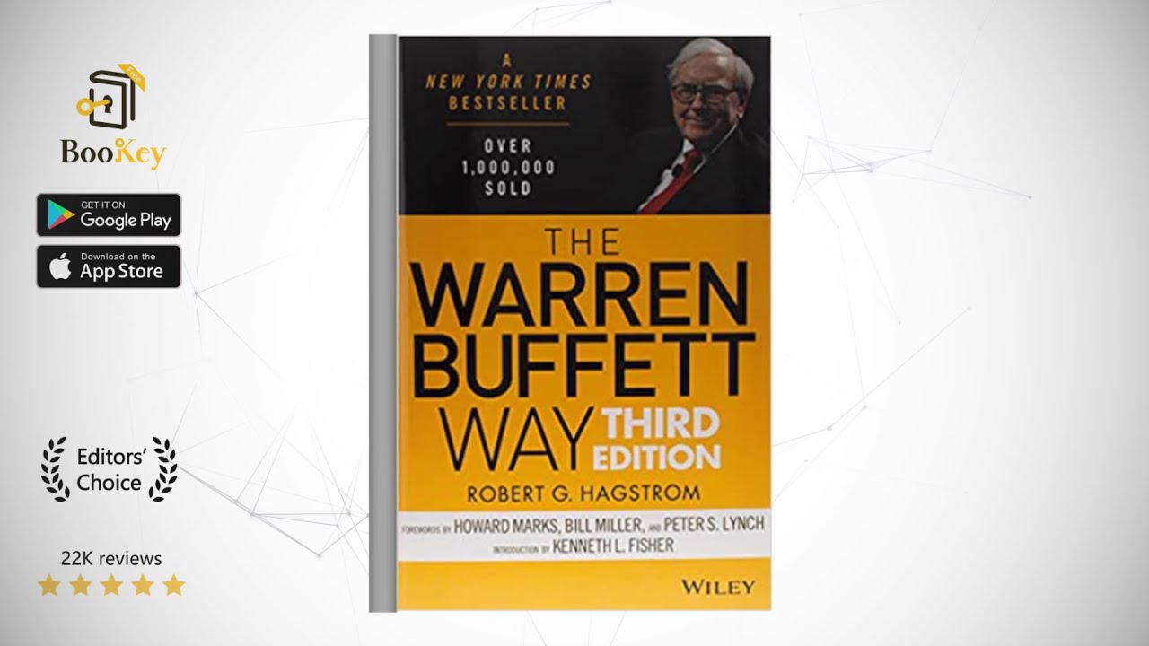 The Warren Buffett Way  Book Summary By Robert G. Hagstrom   Warren Buffett's investment strategies
