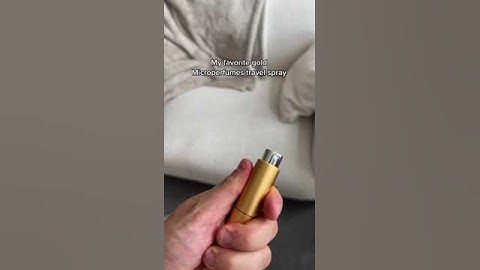 My favorite accessory? My travel spray, of course! #microperfumes #perfume #cologne #favorite