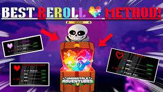 How to Get TONS of TRAIT REROLLS FAST! | Undertale Adventures X