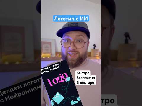 Логотип в нейросети за 5 минут! Полное видео и PDF-шпаргалка ⬆️ #нейросети #бизнес #лайфхак #логотип