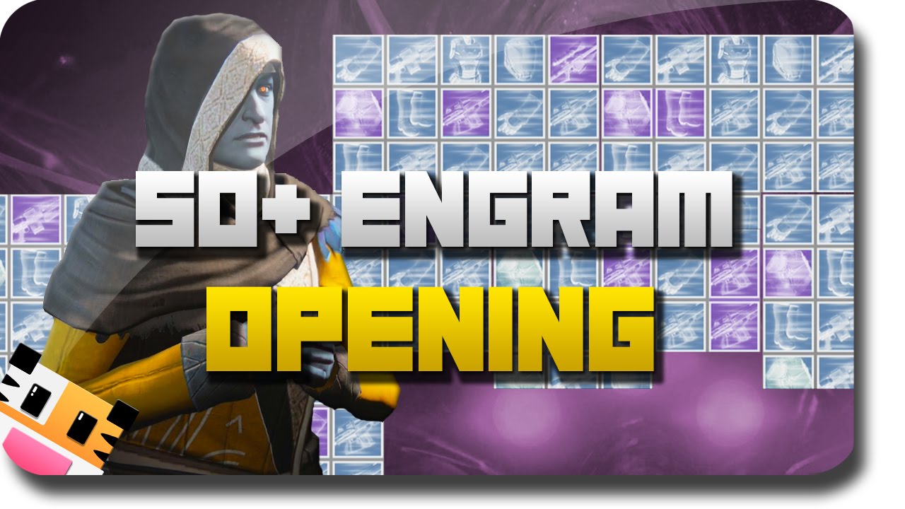 Destiny Engrams - Engram Opening of 50+ Engrams (Destiny Engrams and Rare Engrams)
