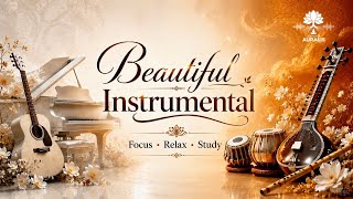 Beautiful Instrumental Music for Work, Study & Relaxation | Flute, Piano, Guitar, Sitar | 3 Hours screenshot 4