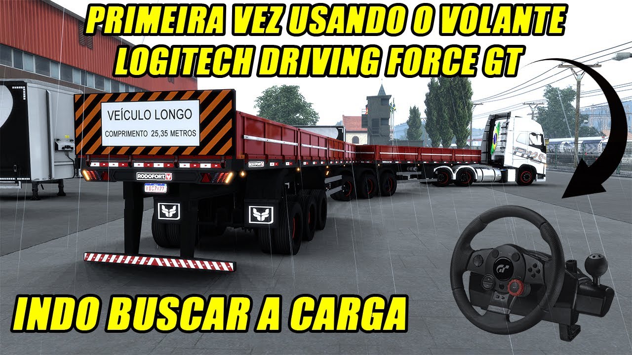 Driving Force Gt Euro Truck Simulator 2 PRIMERA VEZ USANDO VOLANTE LOGITECH DRIVING FORCE GT | EURO TRUCK