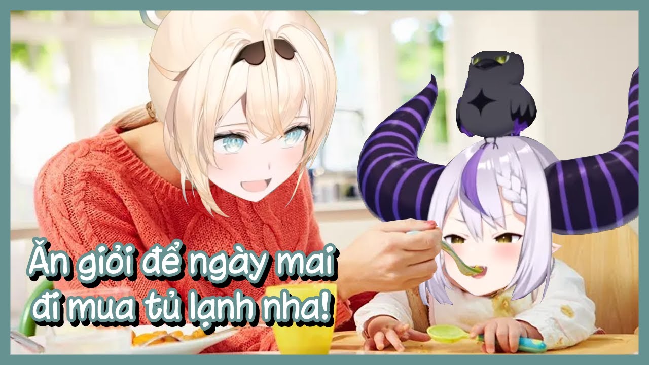 [Hololive Vietsub] Iroha, ở một mình nhưng hai miệng ăn