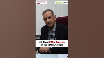 PGDM Program in IES