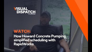 See How Howard Concrete Pumping Simplified Scheduling With Rapidworks