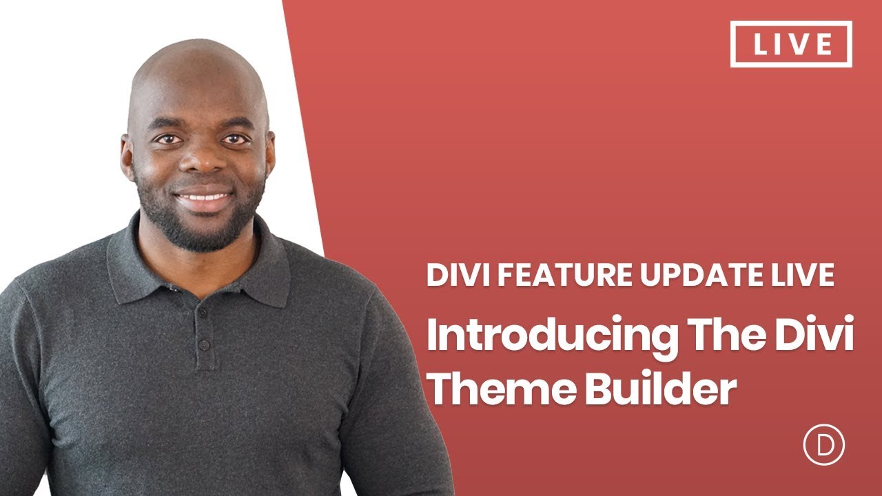 Divi Feature Update LIVE - Introducing The Divi Theme Builder - YouTube