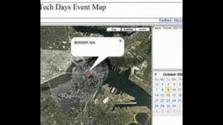 Sun Tech Days Event Map - A real-life RIA using jMaki