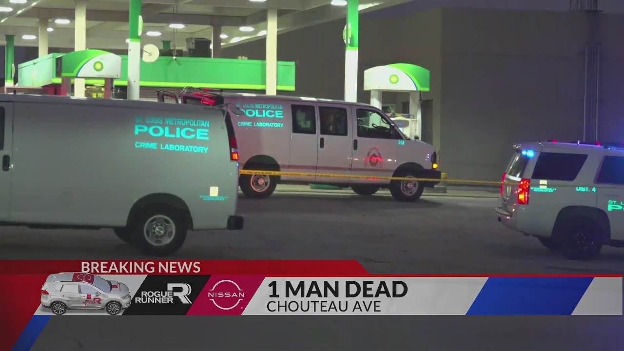 Man found dead after St. Louis gas station shooting - YouTube