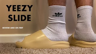 yeezy slides desert sand retail price