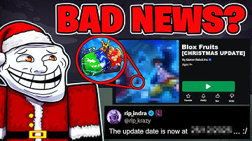 Blox Fruits CONTROL UPDATE BAD NEWS?!
