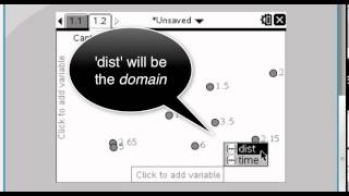 Linear Regression on the TI-nspire