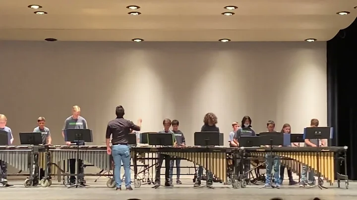 Aarushs percussion ensemble