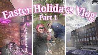 EASTER HOLIDAYS VLOG 🐣 Disney Tattoo, Warwick Castle &amp; Cadbury World | UK Family Vlog