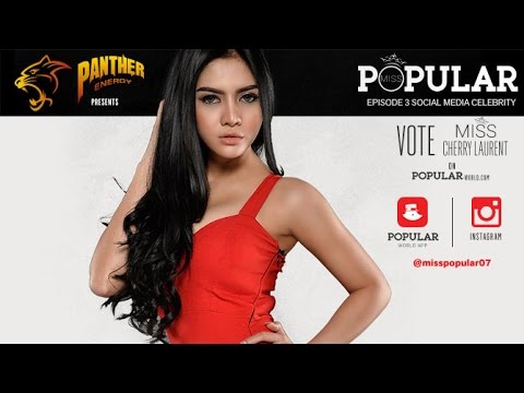 VOTE Miss CHERRY Laurent? | Finalis Miss POPULAR 2016 Social Media Celebrity