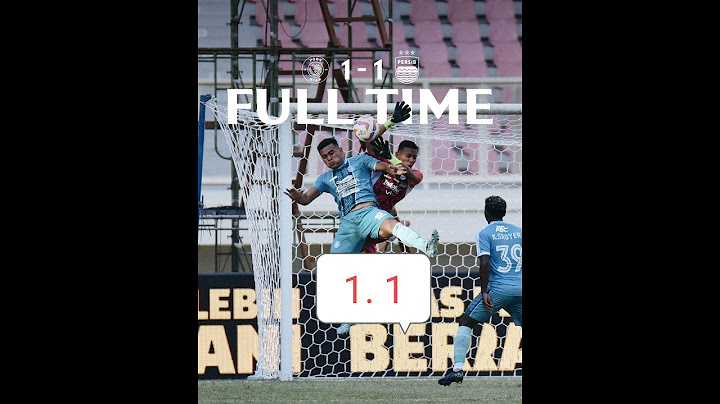 Persib vs psbs biak highlights