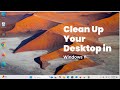 How to Hide or Remove Desktop Icons in Windows 11 Without Deleting | Easy Tech Steps