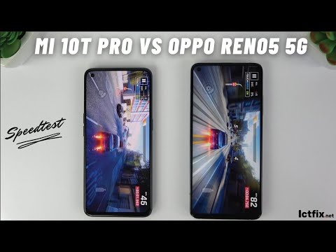 Xiaomi Mi 10T Pro vs Oppo Reno5 5G | Snapdragon 865 vs Snapdragon 765G Speedtest, Comparision