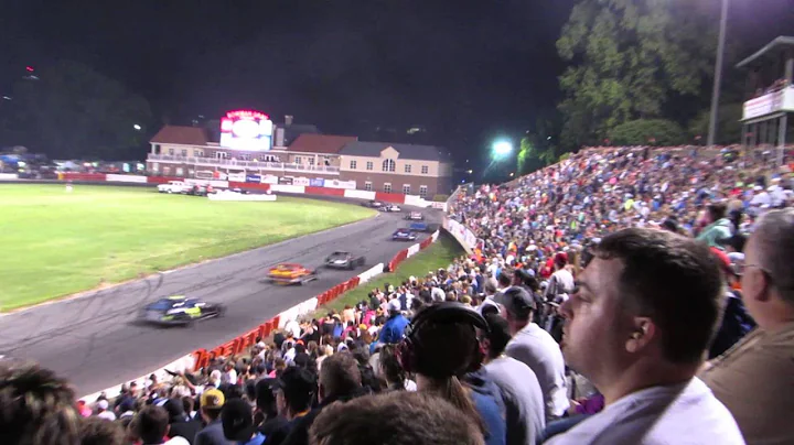 Bowman Gray Stadium 5-7-16 Tim Brown and Ronnie Cl...