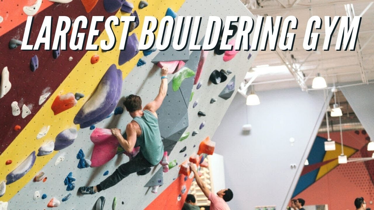 Largest Bouldering Gym, Planet Granite Fountain Valley Tour
