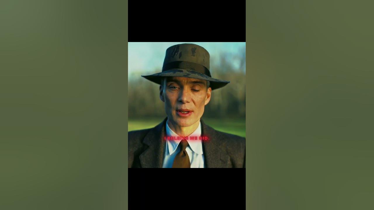 “I Believe We Did” Oppenheimer Edit🗿| VØJ x Narvent - Memory Reboot (over slowed) #shorts #edit