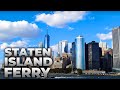 NYC Staten Island Ferry Ride : Whitehall Street to St. George Terminal (September 10, 2021)