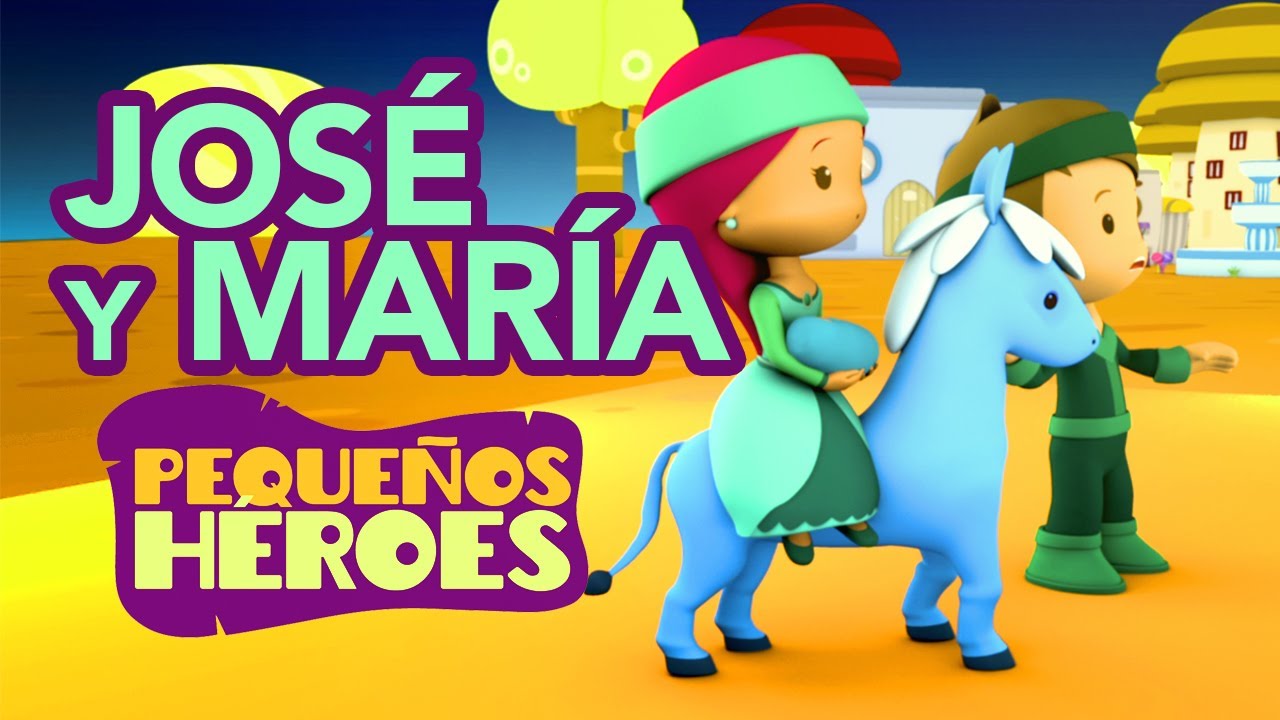 ⁣Historias de la Biblia para niños – José y María – Pequeños Héroes