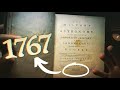 Extremely old 1767 astronomy book from the 1700s  asmr whisper