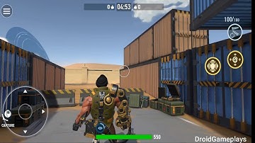 MERCS - Cyber strike arena. Multiplayer shooter!  Android Gameplay 2021