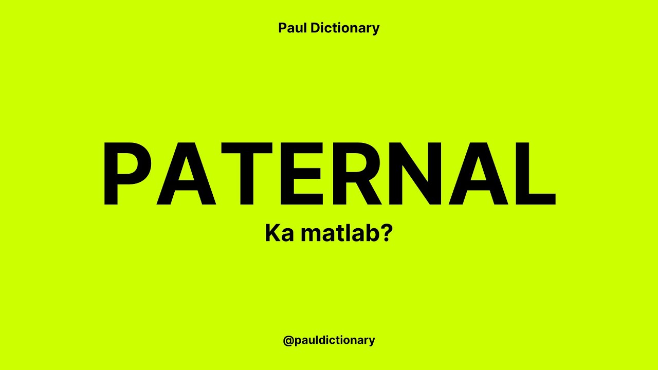 Paternal Meaning In Hindi Urdu Meaning Of Paternal Paternal Ka paternal-meaning-in-hindi-urdu-meaning-of-paternal-paternal-ka