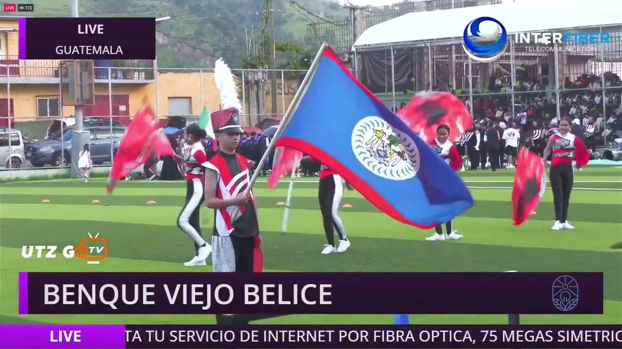 Belize - Benque viejo Marching Band performance at Campeonato LatinoAmericano #belize